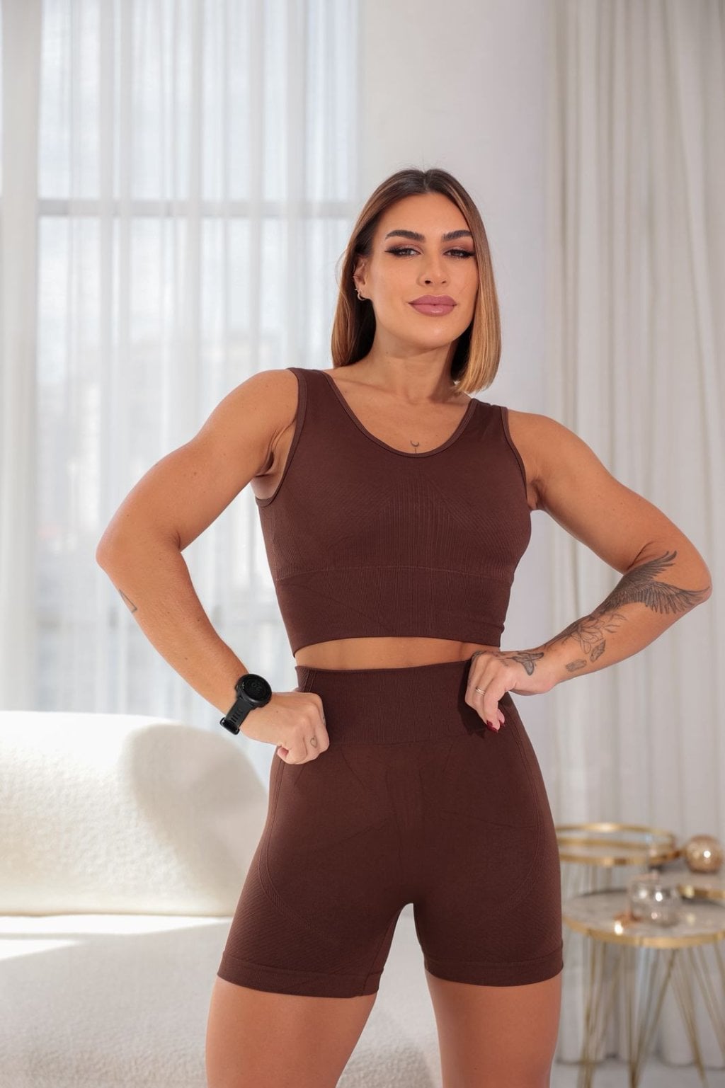 Conjunto Shorts Summer Flex Rib - Image 2